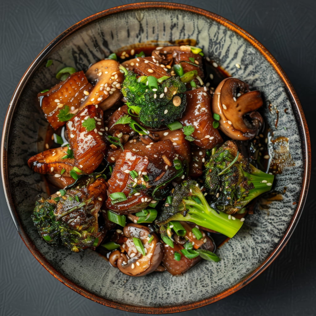 Braised Sea Cucumbers and Shiitake