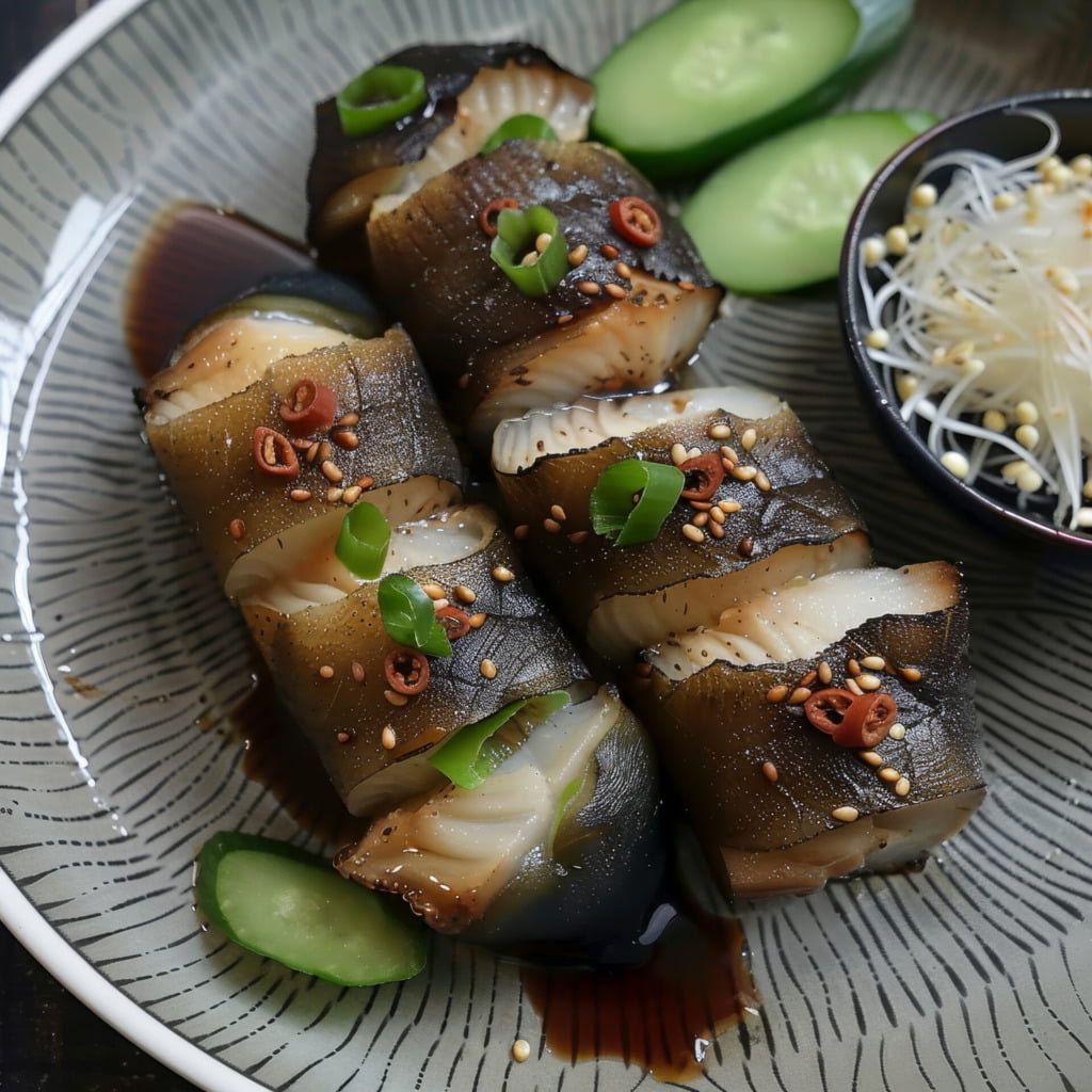 Steamed Sea Cucumber